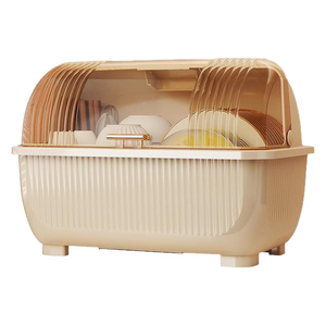 Caja <span class=keywords><strong>de</strong></span> almacenamiento <span class=keywords><strong>de</strong></span> vajilla multifuncional para el hogar, organizador <span class=keywords><strong>de</strong></span> cocina ABS, tapa a prueba <span class=keywords><strong>de</strong></span> polvo, <span class=keywords><strong>escurridor</strong></span> <span class=keywords><strong>de</strong></span> <span class=keywords><strong>platos</strong></span>, armario <span class=keywords><strong>de</strong></span> drenaje <span class=keywords><strong>de</strong></span> cocina - Product Image 5