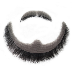 Barba Finta da Uomo in Capelli Veri Intrecciati a Mano, Realistica, per Film e Teatro, Modello LUS-01 - Product Image 5