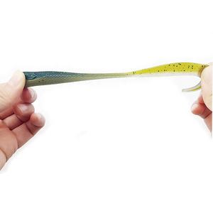 <span class=keywords><strong>Pas</strong></span> <span class=keywords><strong>cher</strong></span> 10cm 6.4g Simple <span class=keywords><strong>Big</strong></span> T Queue En Plastique Souple De Pêche En Gros Ver Paddle Queue Doux Bouclé Queue Souple <span class=keywords><strong>Leurre</strong></span> - Product Image 3