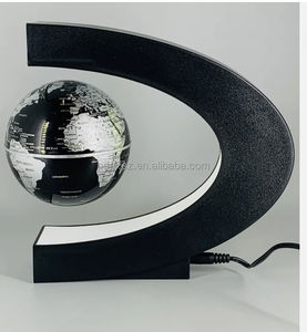 Globo levitante magnético en forma de C LED mapa del mundo en forma de C 3 pulgadas para promoción de regalos - Product Image 3