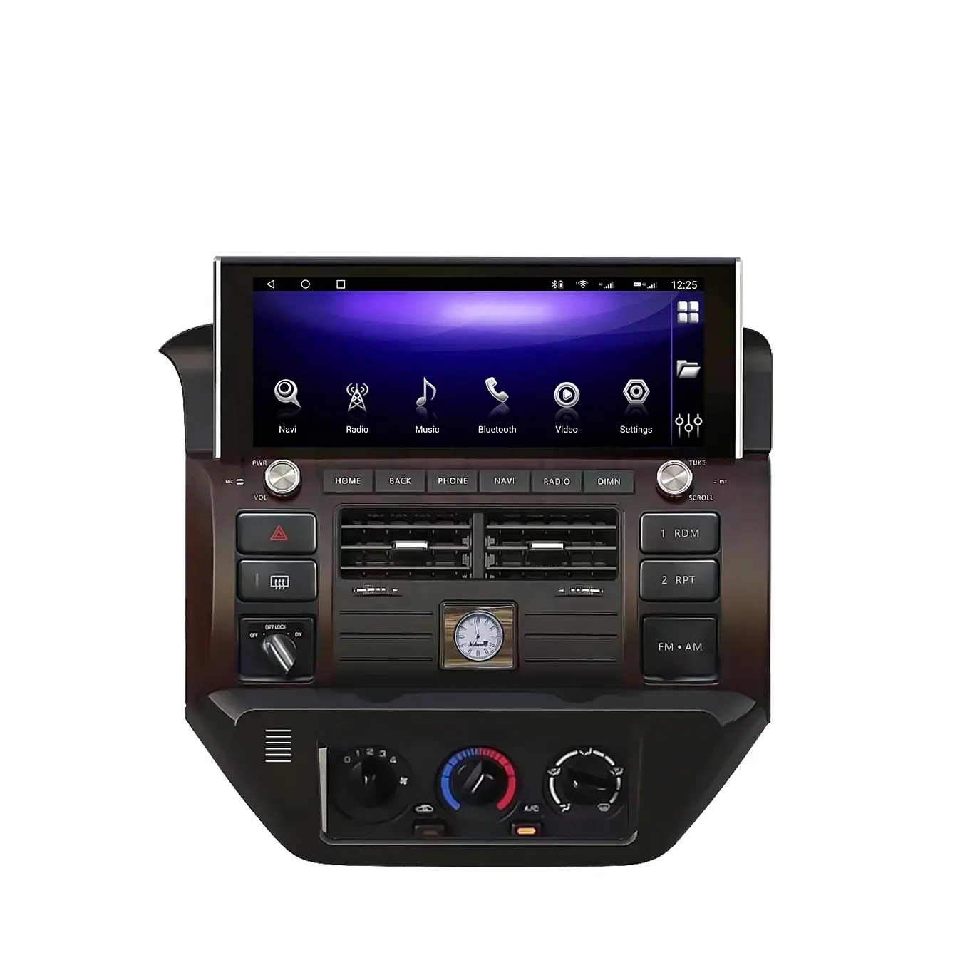 Gerllish 1920*720 pemutar DVD Mobil Auto Android Radio RDS peta navigasi GPS multimedia WIFI untuk Nissan Patrol V 5 Y61 2004-2018