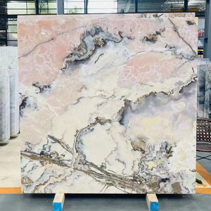 Luxury Translucent Pink Purple Onyx Tiles for Kitchen Countertop <strong>Wall</strong> <strong>Panel</strong> Onyx <strong>Side</strong> Table <strong>Bathtub</strong> Onyx Vanity Basin Sink
