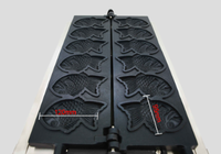 Gaufre de gâteau Taiyaki faisant la machine 220V bon état de haute qualité à vendre prix bon marché