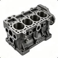Fundición de precisión de grandes piezas a medida: Bloque de motor, culata, chasis de maquinaria, hierro fundido y acero OEM.