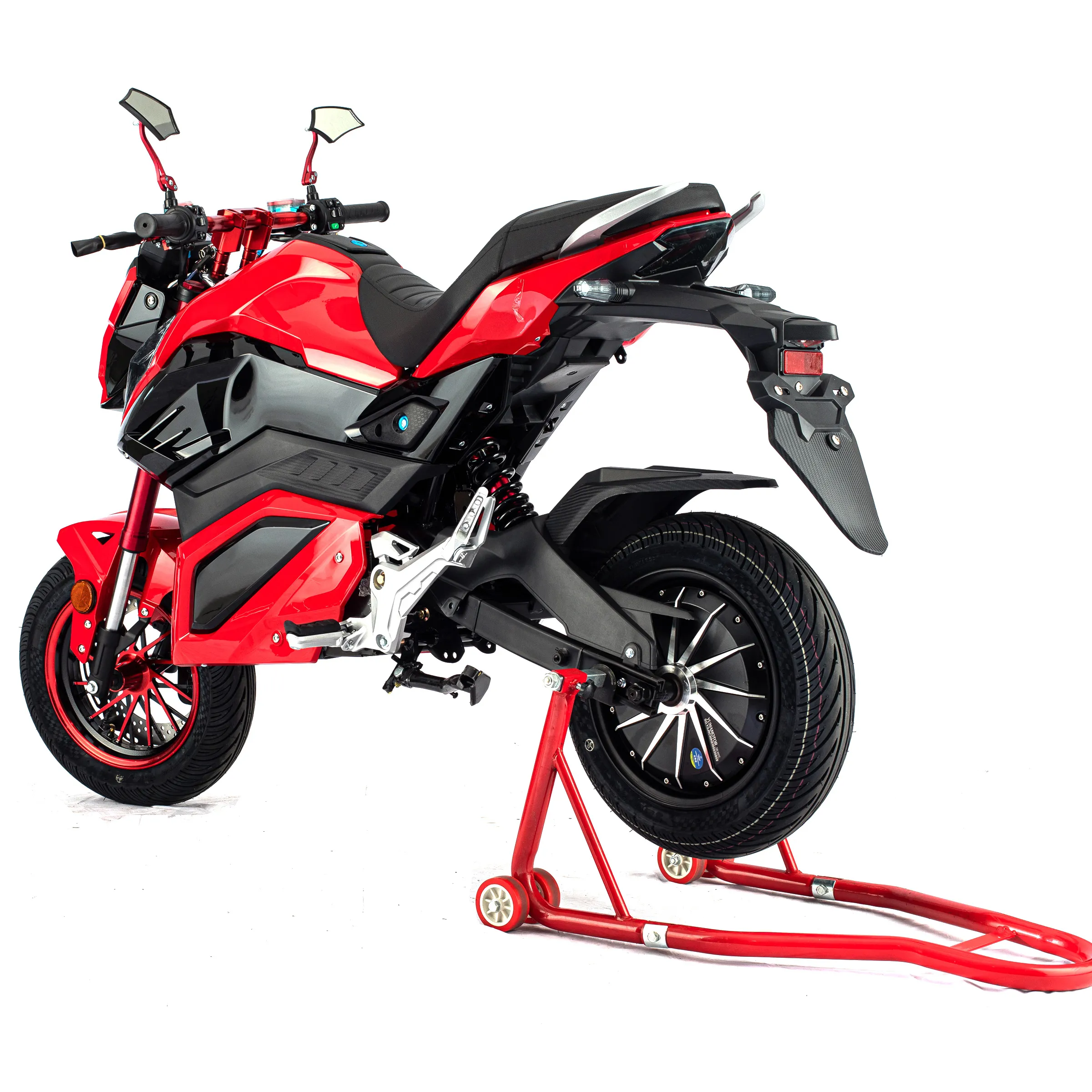 Toptan fiyat 72v lityum pil OEM elektrikli motosiklet yüksek hızlı 100 km/h e-motosiklet