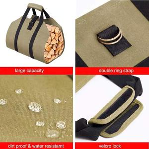 Bolsa de Almacenamiento para Leña de Tela Oxford 600D, Impermeable y Antideslizante, Bolsa de Transporte para Madera, Bolsa de Almacenamiento Impermeable Reforzada y Duradera - Product Image 5