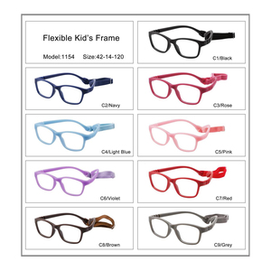 Monturas ópticas personalizadas TR90 para niños al por mayor, flexibles y cómodas para niños y niñas montura de gafas, gafas para Miopía - Product Image 5