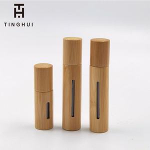 Botellas de Aceite Esencial Personalizadas con Rodillo de Bambú de 5ml, Botellas de Perfume al por Mayor de 10ml con Rodillo de Bambú - Product Image 4