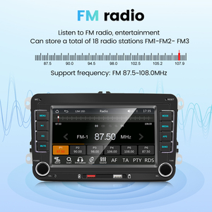 Autoradio 2 Din, lecteur multimédia GPS Android Auto Carplay pour Volkswagen Skoda Octavia Golf 5 6 Touran Passat Polo Jetta - Product Image 6