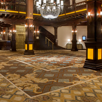 Tapis imprimé personnalisé Tapis de sol coloré Tapis de salle de banquet d'hôtel utilisé