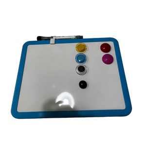 <span class=keywords><strong>Pizarra</strong></span> <span class=keywords><strong>Blanca</strong></span> de Doble Cara <span class=keywords><strong>No</strong></span> Magnética para Niños con Marco de TPE Suave al Tacto de Grado Alimenticio - Product Image 3
