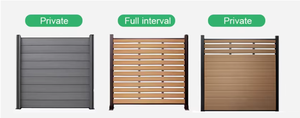 Pannelli per Recinzione WPC Rainbow di Grande Successo, Recinzione Sintetica in Legno Composito per Privacy, Tecnica di Tessitura Saldata, Facile da Assemblare - Product Image 5