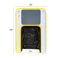 Planche gonflable personnalisée pour chiens Pont en mousse EVA antidérapant Rampe à eau pour chiens Dock gonflable flottant pour piscine et plate-forme de bateau