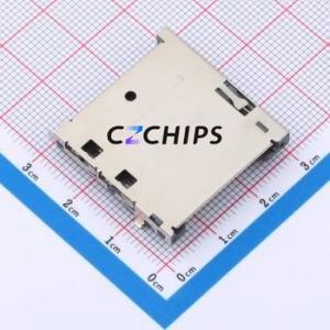 HYCW59-SD19-552B SD Card / Memory Card Connector SMD Connector Self-Return Type Standard SD Card Card Holder With - Product Image 1