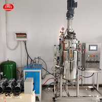 Systèmes de bioréacteurs industriels pilotes de 100L, 300L, 500L avec contrôle automatique à distance et composants de base du moteur