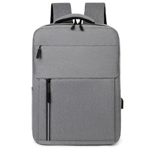 Sac à dos pour ordinateur portable de voyage d'affaires scolaire étudiant de grande capacité imperméable à l'eau Oxford à la mode 2025 avec logo personnalisé USB - Product Image 1