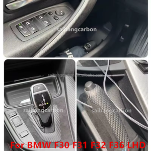 F30 nâng cấp nội thất Matte sợi carbon trang trí nội thất cho BMW F30 F31 F32 F36 LHD - Product Image 2