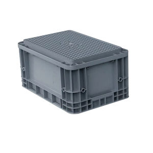 NEXARA EU23148 сплошная коробка для противоскользящей логистики ящики из полипропиленового материала, движущиеся ящики, пластиковые ящики - Product Image 2