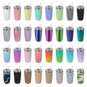 Gobelet de voyage <span class=keywords><strong>isotherme</strong></span> à double paroi en acier inoxydable avec revêtement en poudre de 10 oz, logo personnalisé, tasses à café pour voiture, <span class=keywords><strong>mug</strong></span> - Product Image 6