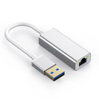 Adaptador Ethernet Gigabit USB3.0 LUNG KAY de 10/100/1000 Mbps, Chip RTL8153B, WiFi Inalámbrico Externo, Certificado ROHS, LY-002A Móvil