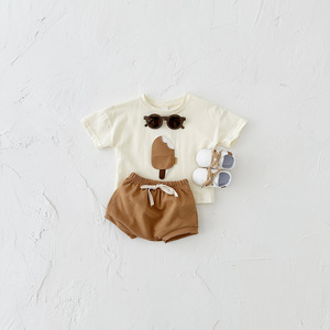 Abbigliamento Casual per neonati stile coreano ghiaccio per Patch estate e autunno Set per bambini dai <span class=keywords><strong>6</strong></span> <span class=keywords><strong>mesi</strong></span> ai 4 anni - Product Image 4