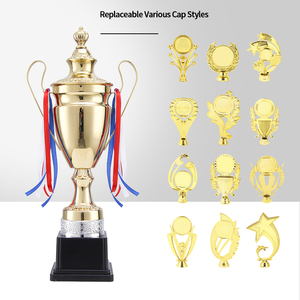 Venta Directa de Fábrica, Trofeo de Fútbol Mundial de Gran Tamaño, Premio Deportivo de Metal, Copa de Recuerdo Plateada para Campeones - Product Image 3