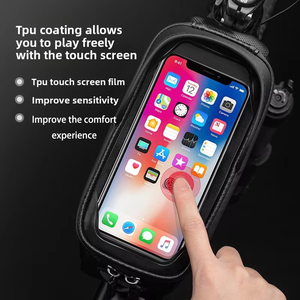 Nouvelle <span class=keywords><strong>Sacoche</strong></span> de Vélo Étanche à Coque Rigide pour Tube Supérieur, Guidon ou Selle, 1L, pour Rangement et Téléphone, pour <span class=keywords><strong>VTT</strong></span> - Product Image 4