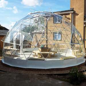 Tente extérieure personnalisable de 4m tente dôme igloo de jardin transparente dôme géodésique tente igloo à bulles pour les tentes de salons professionnels - Product Image 4