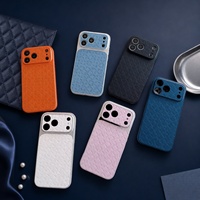 Étuis de téléphone de luxe pour iPhones, matelassés et antichoc