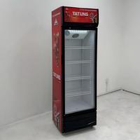 Vitrine réfrigérée verticale commerciale personnalisée à haute efficacité énergétique pour boissons, bière et cola