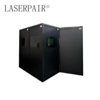 Cabine de sécurité laser certifiée EN12254, nouvelle, en fibre laser, avec protection oculaire pour lasers