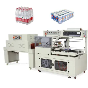 Automatic L Bar Type Sealer Heat Sealing Machine and POF Film Shrink Tunnel Packager
