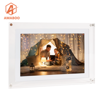 Bingkai Foto Digital Akrilik Layar IPS 7 Inci Baru dengan Pemutaran Video Gratis Mp3 Mp4