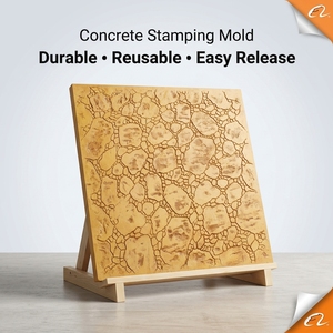 Molde de Silicona para Concreto Estampado Decorativo de Poliuretano, Modelo Minida 034C, para Pavimento, Entrada de Vehículos, Patio, Jardín y Suelo - Product Image 1