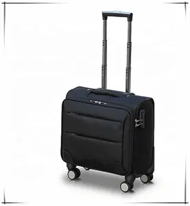 High-end kalite su geçirmez 18 inç naylon kabin bagaj bavul arabası bagaj çantası üzerinde taşımak
