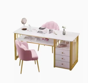 Hotsale <b>Nail</b> Salon Furniture <b>Nail</b> <b>Tables</b> <b>Nail</b> Art Beauty Salon Supplies Desk - Product Image 4