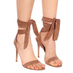 Mở ngón chân cao gót mắt cá chân bọc dép cho Womens - Product Image 5