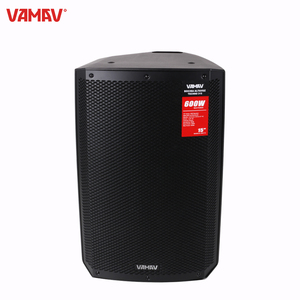 Акустическая система VAMAV <span class=keywords><strong>TECHNO</strong></span> 315 Professional: активная пластиковая полнодиапазонная 15-дюймовая сценическая колонка 300 Вт RMS для уличных выступлений с DSP и Bluetooth PA - Product Image 2