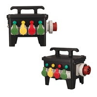 Boîte de distribution d'alimentation industrielle portable BYLJQ, boîte de prises combinées portative pour solution d'alimentation temporaire en entrepôt