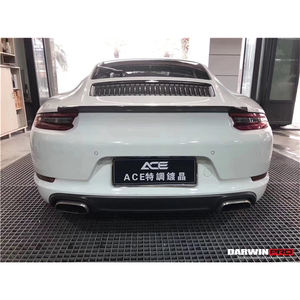 Arwinpro碳纤维行李箱扰流板用于carrune 991 991.2 - Product Image 2