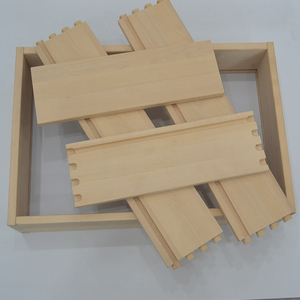 Pannelli in <span class=keywords><strong>legno</strong></span> massello con giunti a coda di rondine, lati <span class=keywords><strong>per</strong></span> cassetti prefiniti - Product Image 3