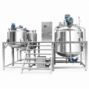Equipo Homogeneizador de Cosméticos al Vacío, Máquina para Hacer Detergente Líquido, Jabón en Gel, Loción Corporal, Tanque de Mezcla Química - Product Image 2