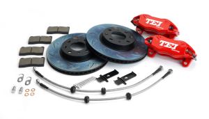 TEI-pinza de freno grande de 4 pistones, Rotor de freno de 262x22mm, pinza de freno de 4 ollas para <span class=keywords><strong>Jazz</strong></span> Fit GR 2020, rueda de 16 pulgadas - Product Image 2