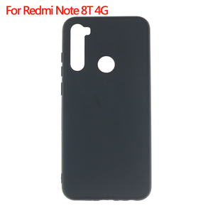 Fabricant Vente en gros Matte TPU Cases Soft Frosted Back Cover Silicone Mobile Phone Case Pour <span class=keywords><strong>Xiaomi</strong></span> <span class=keywords><strong>Redmi</strong></span> <span class=keywords><strong>Note</strong></span> <span class=keywords><strong>8T</strong></span> Black - Product Image 2