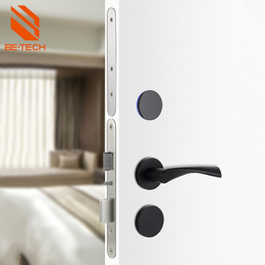 Bán chạy nhất màu đen mờ NỘI THẤT PHÒNG NGỦ tay nắm cửa cho cửa gỗ chất lượng tốt nhất khóa điện tử - Product Image 2