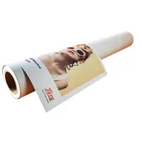 JUTU fabrika fiyat açık baskı medya PVC reklam malzemesi Lona Frontlit katlanabilir pankart