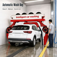 Machine de lavage de voitures intelligente rouge