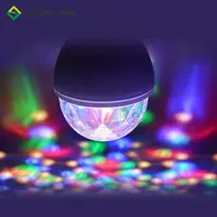 למעלה מכירת 3 W E27 קריסטל קסם כדור מסתובב דיסקו DJ RGB LED תאורת הנורה