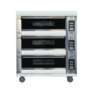 Four électrique commercial intelligent à 3 niveaux et 6 plateaux pour boulangerie, en acier inoxydable, thermostat réglable, pour la cuisson du pain et des gâteaux - Product Image 6