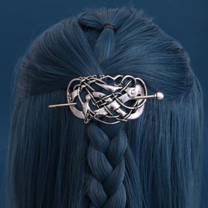 Vintage Viking Dragon Celtic Knot Hairpinhair <b>Clip</b> Nordic Norwegian Style Party Accessories Women Gothic Hair Stick Hair <b>Clip</b> - Product Image 3